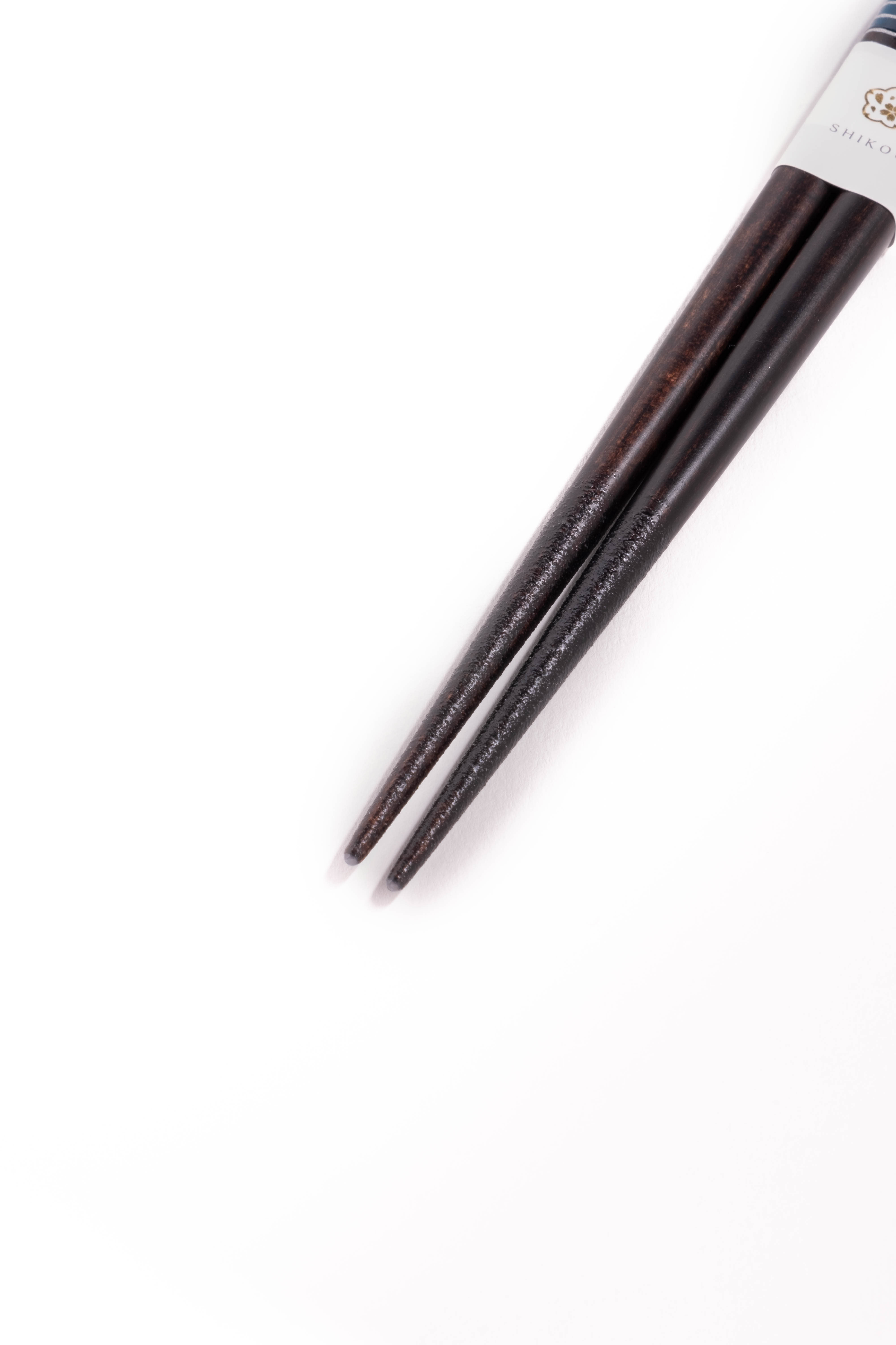 Zdobione pałeczki w odcieniach niebieskiego 23 cm