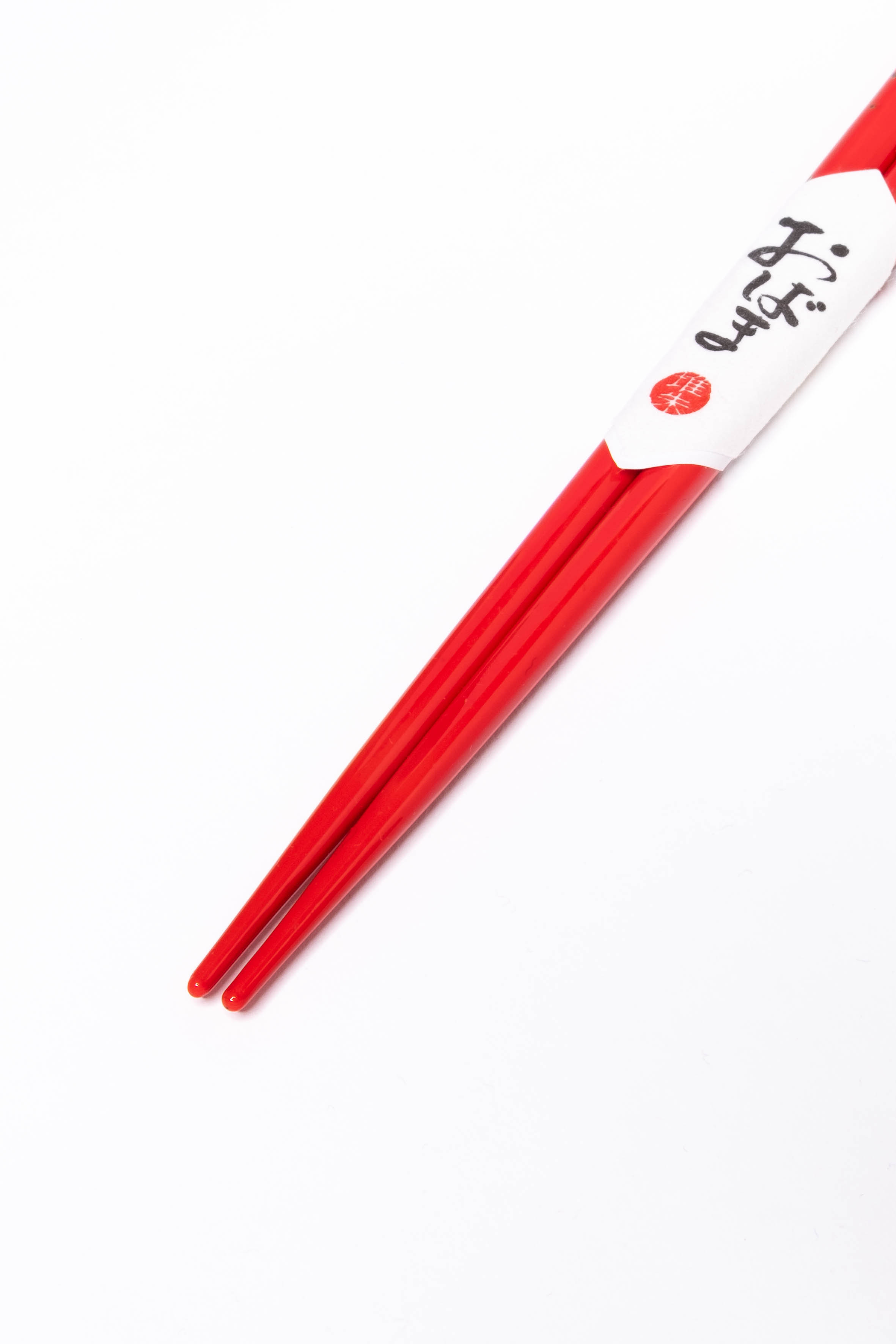 Wyjątkowe czerwone pałeczki Wakasa-nuri 21 cm