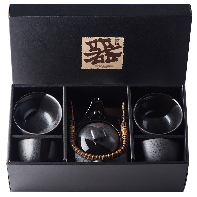 Ceramiczny zestaw do herbaty 5 elementów z filtrem